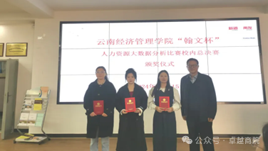 ​商学院成功举办“翰文杯”人力资源大数据分析比赛 第 11 张